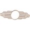 Ekena Millwork Elizabeth Wood Fretwork Pierced Ceiling Medallion, Alder, 36"W x 18"H x 9 7/8"IW x 17"IH x 3/8"T CMWP36X18X0375EBAL - alternate 5